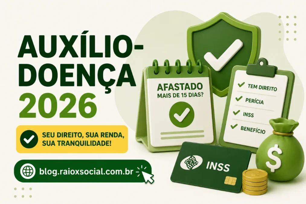Benefício por Incapacidade Temporária (Auxílio-Doença) 2026: Quem Tem Direito, Valor e Como Solicitar