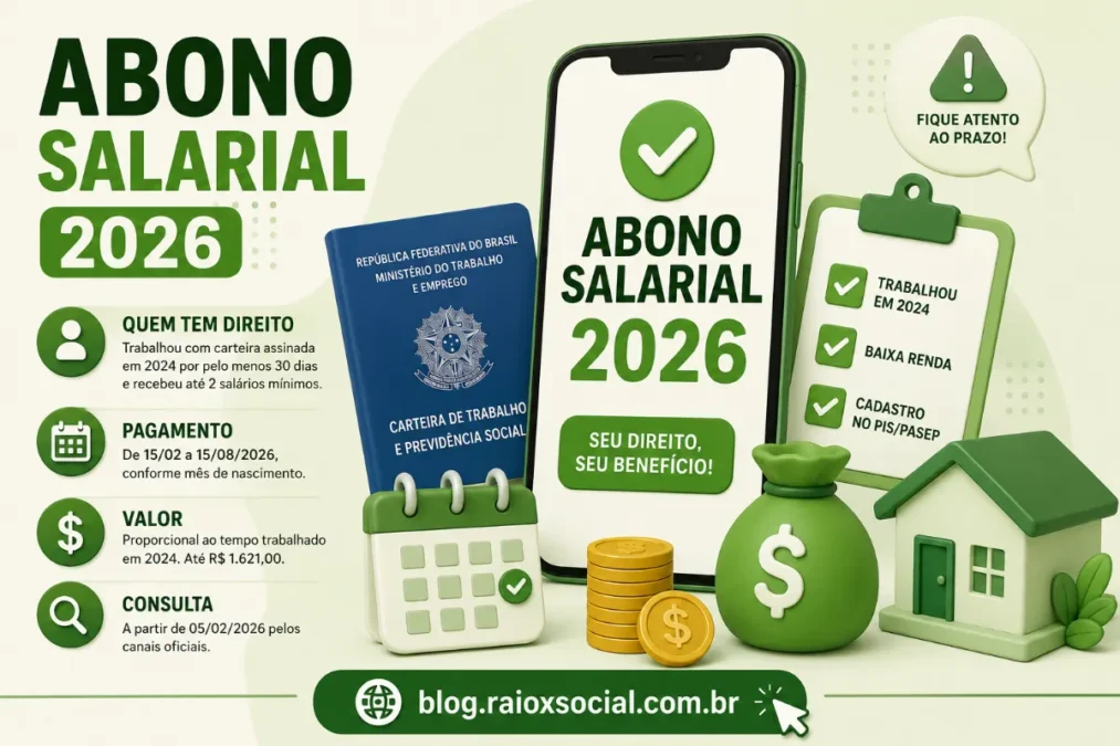 Abono Salarial (PIS/PASEP) 2026: Quem Tem Direito, Valor e Calendário